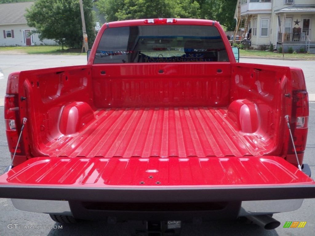 2012 Silverado 2500HD LT Extended Cab 4x4 - Victory Red / Ebony photo #11