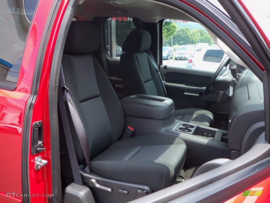 2012 Silverado 2500HD LT Extended Cab 4x4 - Victory Red / Ebony photo #18