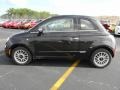 2012 Nero (Black) Fiat 500 c cabrio Lounge  photo #2