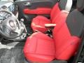 2012 Nero (Black) Fiat 500 c cabrio Lounge  photo #7