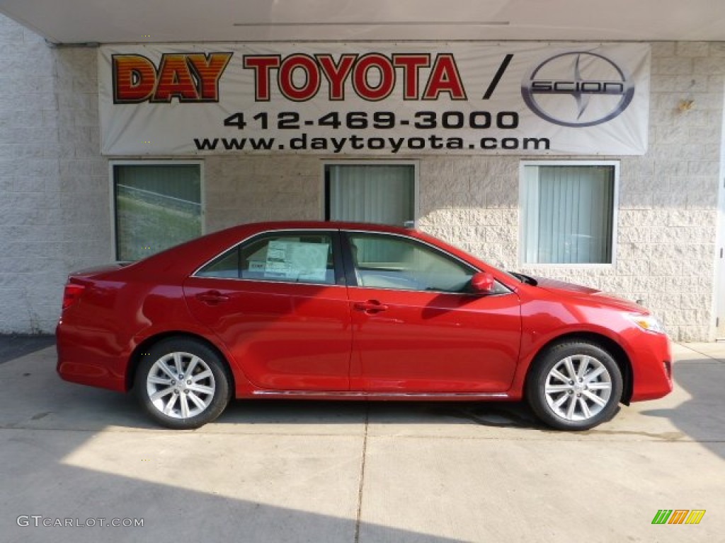 Barcelona Red Metallic Toyota Camry