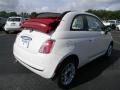 2012 Bianco (White) Fiat 500 c cabrio Pop  photo #3