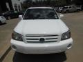 2004 Super White Toyota Highlander V6  photo #3