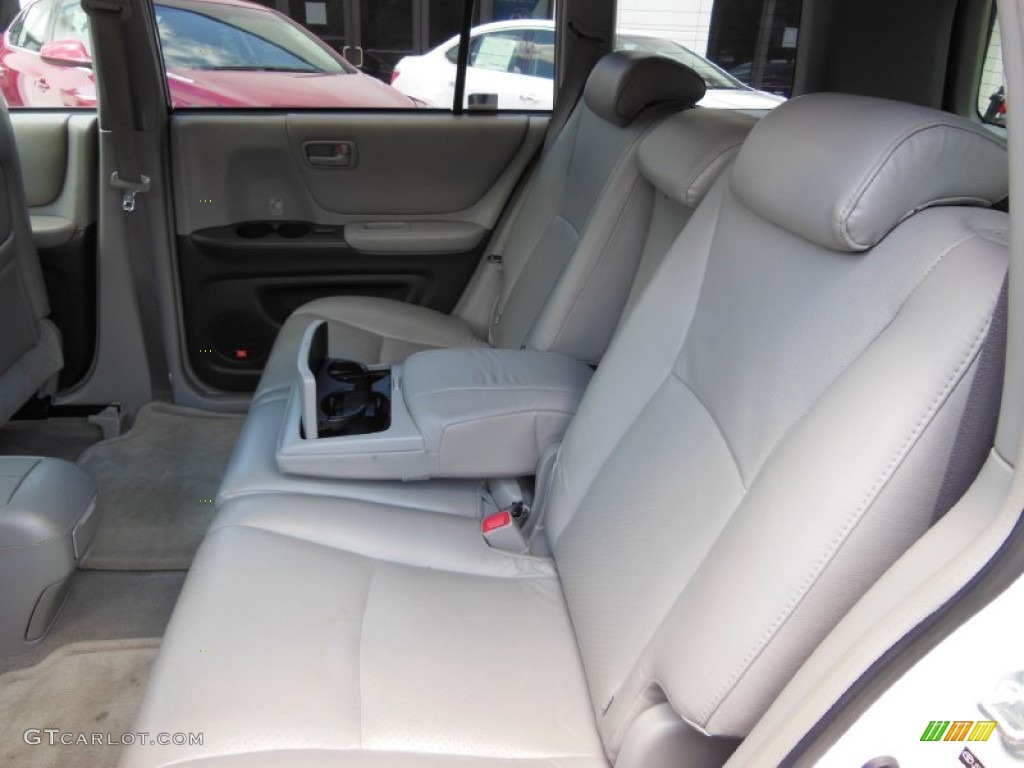 2004 Highlander V6 - Super White / Ash photo #10