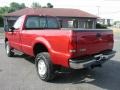 Toreador Red Metallic 2002 Ford F350 Super Duty XL Regular Cab 4x4 Exterior