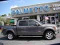 2011 Sterling Grey Metallic Ford F150 Lariat SuperCrew 4x4  photo #1