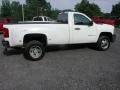 Summit White - Silverado 3500HD Work Truck Regular Cab 4x4 Dually Photo No. 7