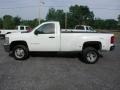 2009 Summit White Chevrolet Silverado 3500HD Work Truck Regular Cab 4x4 Dually  photo #14