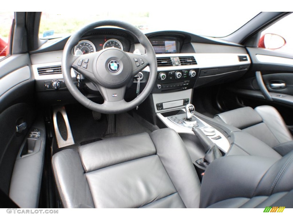 Black Interior 2008 BMW M5 Sedan Photo #68249413