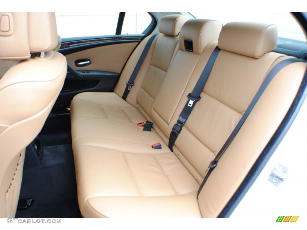 Natural Brown Interior 2010 BMW 5 Series 528i xDrive Sedan Photo #68249566