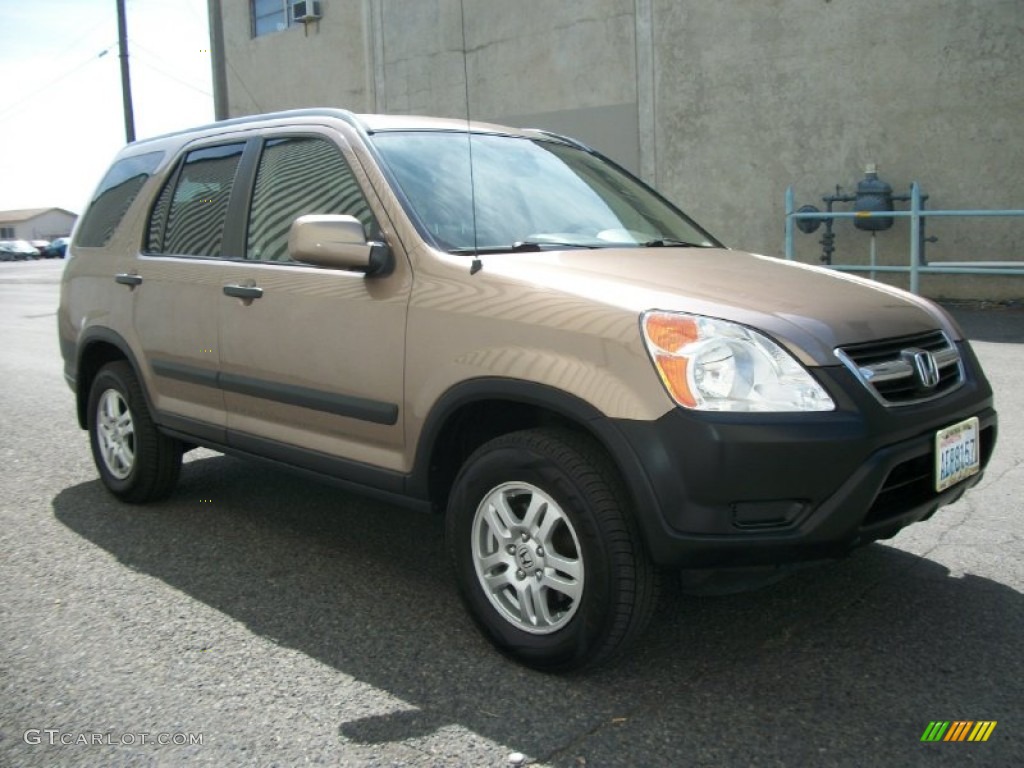 2004 CR-V EX 4WD - Mojave Mist Metallic / Saddle photo #1