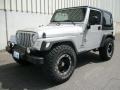 2004 Stone White Jeep Wrangler Sport 4x4  photo #5
