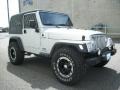 2004 Stone White Jeep Wrangler Sport 4x4  photo #31
