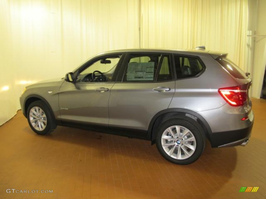 Space Gray Metallic 2013 BMW X3 xDrive 28i Exterior Photo #68250517