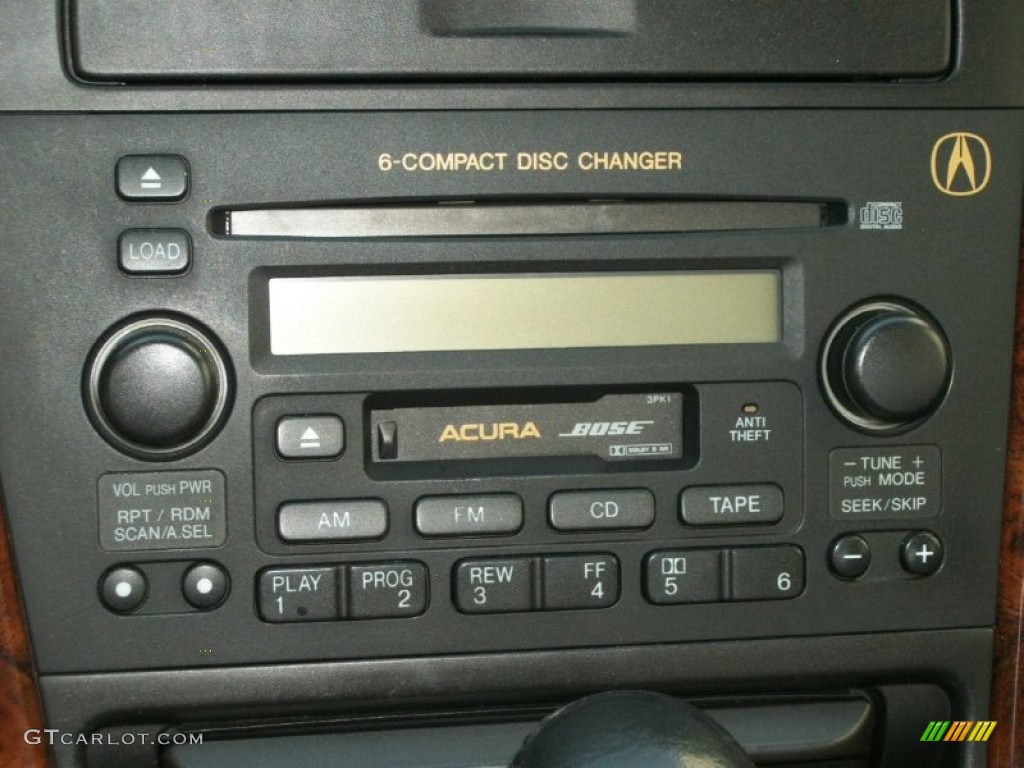 2003 Acura CL 3.2 Audio System Photos