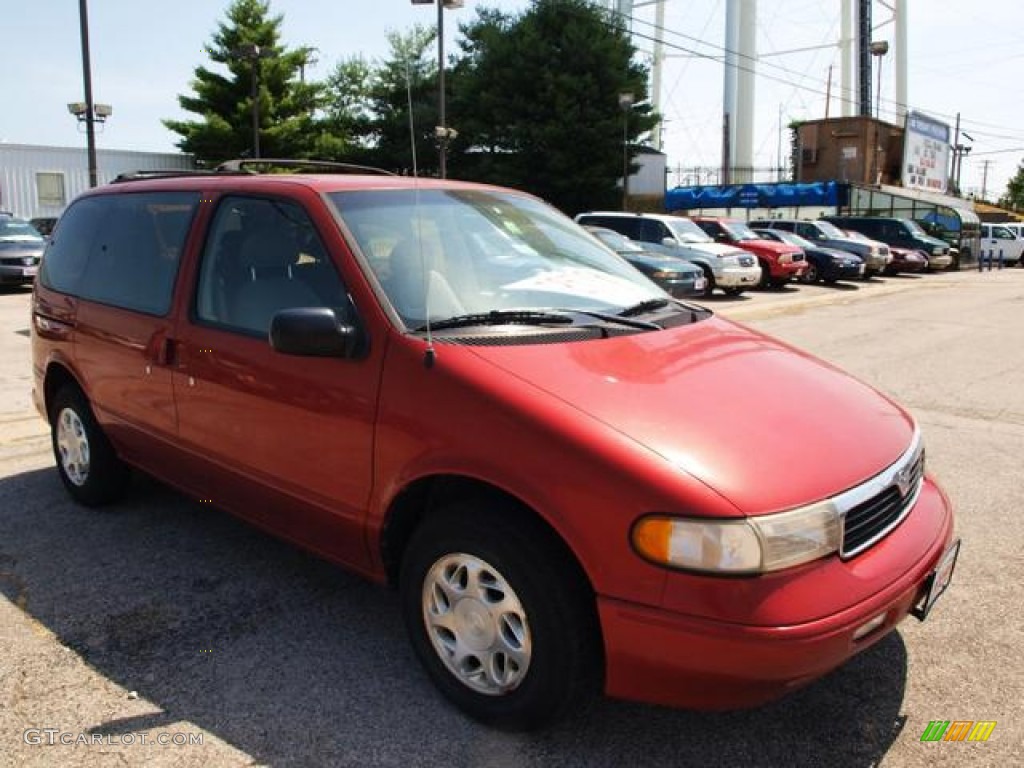 1997 Villager GS - Toreador Red Metallic / Graphite photo #2