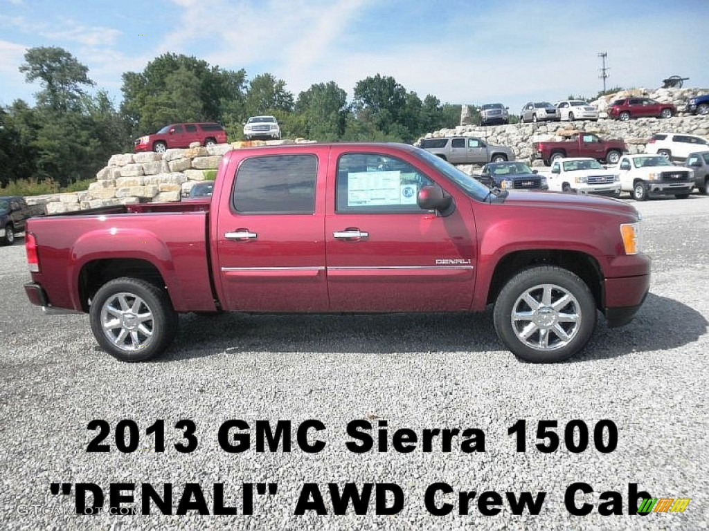 Sonoma Red Metallic GMC Sierra 1500