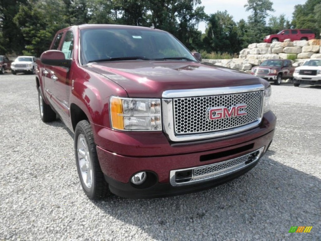 Sonoma Red Metallic 2013 GMC Sierra 1500 Denali Crew Cab AWD Exterior Photo #68252659