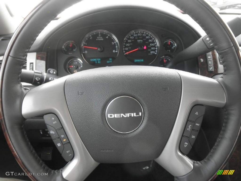 2013 GMC Sierra 1500 Denali Crew Cab AWD Steering Wheel Photos