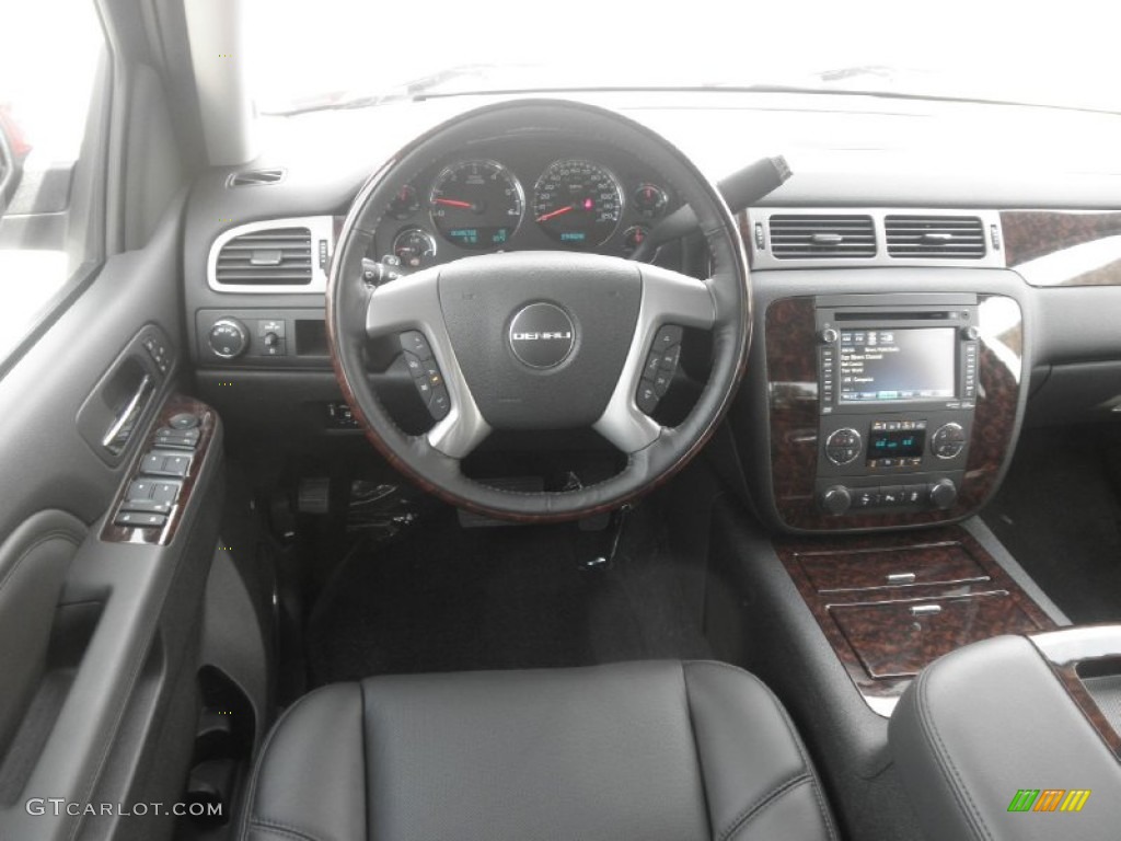 2013 Sierra 1500 Denali Crew Cab AWD - Sonoma Red Metallic / Cocoa/Light Cashmere photo #14