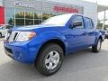 2012 Metallic Blue Nissan Frontier SV Crew Cab  photo #1