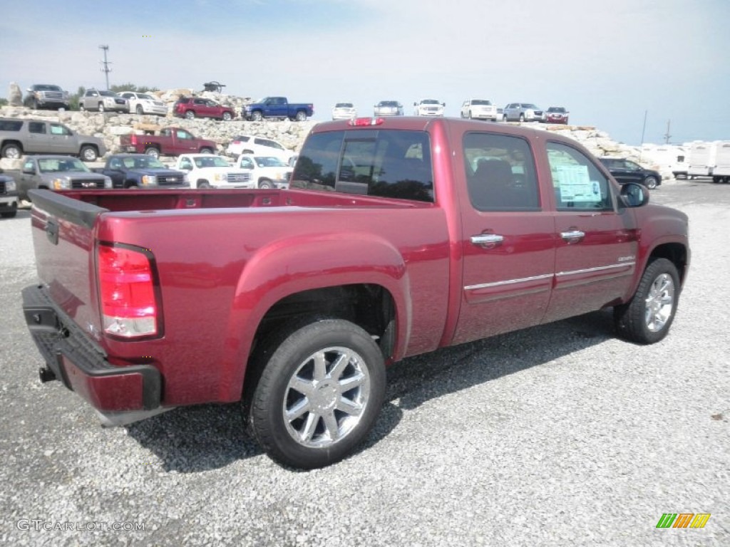 Sonoma Red Metallic 2013 GMC Sierra 1500 Denali Crew Cab AWD Exterior Photo #68252858