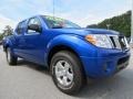 2012 Metallic Blue Nissan Frontier SV Crew Cab  photo #7