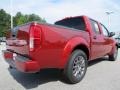 2012 Lava Red Nissan Frontier SV Sport Appearance Crew Cab  photo #5