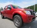 2012 Lava Red Nissan Frontier SV Sport Appearance Crew Cab  photo #7