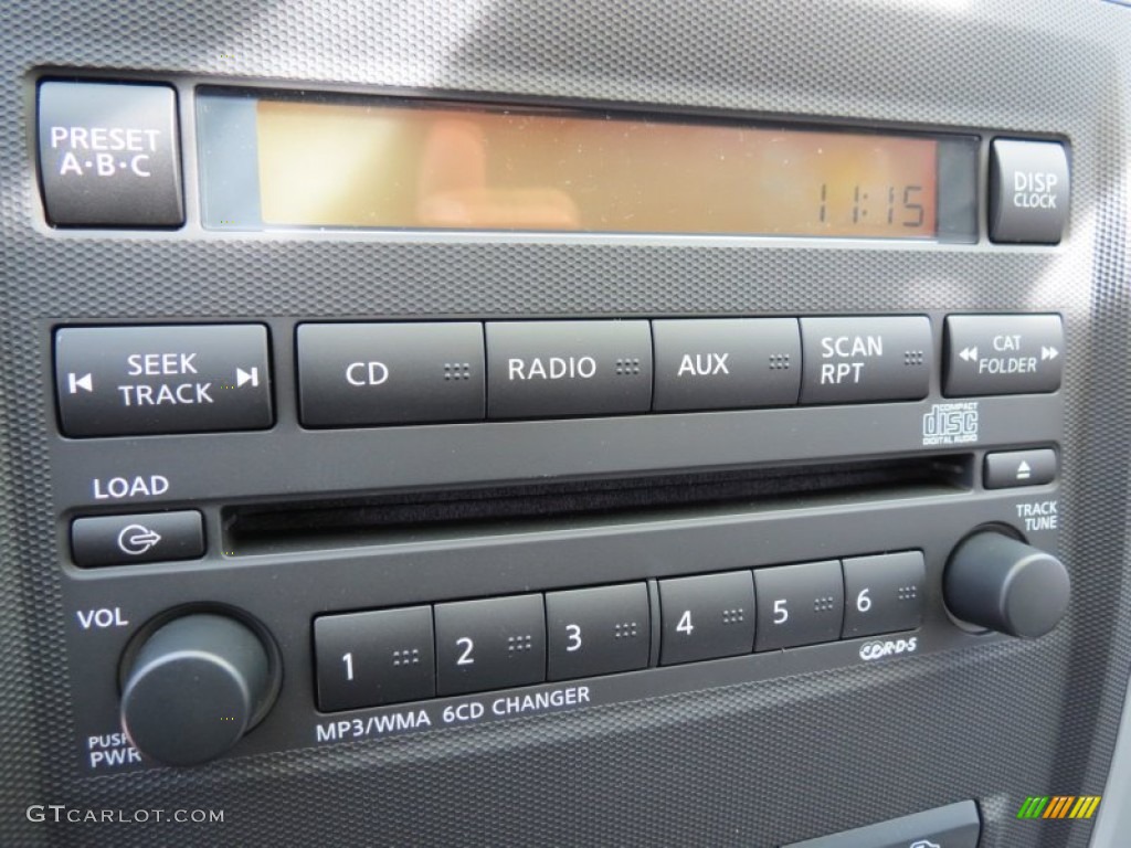 2012 Nissan Frontier SV Sport Appearance Crew Cab Audio System Photos