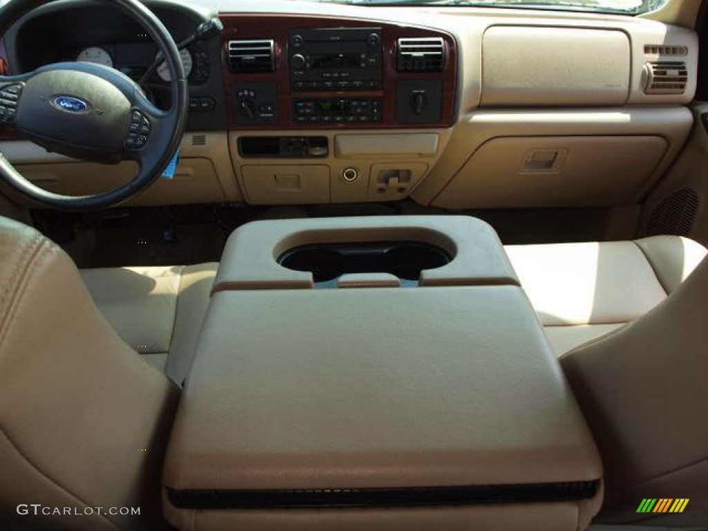 2005 F350 Super Duty Lariat Crew Cab 4x4 Dually - Arizona Beige Metallic / Tan photo #10