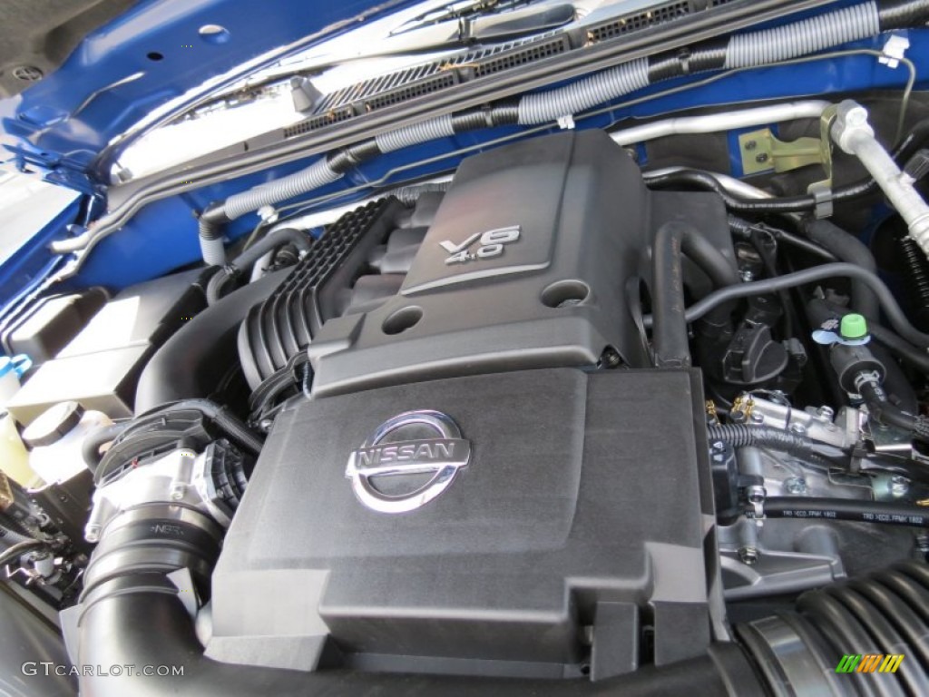 2012 Nissan Frontier SV Sport Appearance Crew Cab 4.0 Liter DOHC 24-Valve CVTCS V6 Engine Photo #68253988