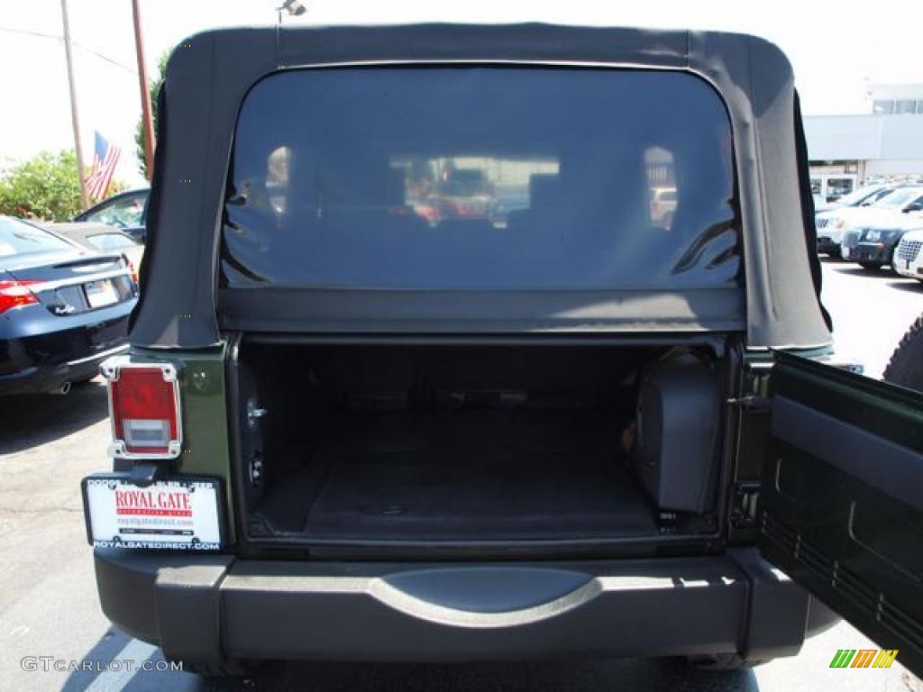 2008 Wrangler Unlimited X 4x4 - Jeep Green Metallic / Dark Slate Gray/Med Slate Gray photo #5