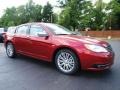 2012 Deep Cherry Red Crystal Pearl Coat Chrysler 200 Limited Sedan  photo #2