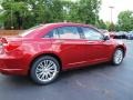 2012 Deep Cherry Red Crystal Pearl Coat Chrysler 200 Limited Sedan  photo #3