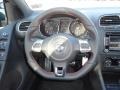 Interlagos Plaid Cloth Steering Wheel Photo for 2013 Volkswagen GTI #68254936