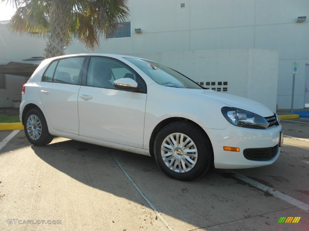 2013 Golf 4 Door - Candy White / Titan Black photo #1
