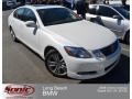 Opaline Silver Pearl 2009 Lexus GS 450h Hybrid