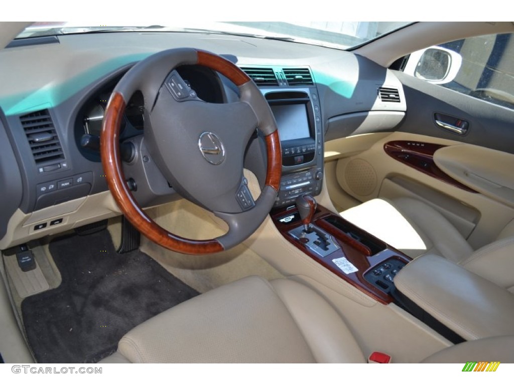 Light Gray Interior 2009 Lexus GS 450h Hybrid Photo #68256658