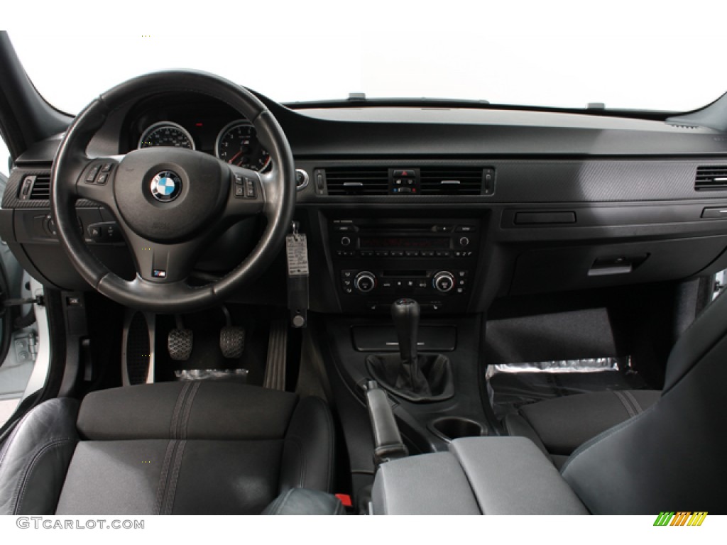 2008 BMW M3 Sedan Black Dashboard Photo #68257966