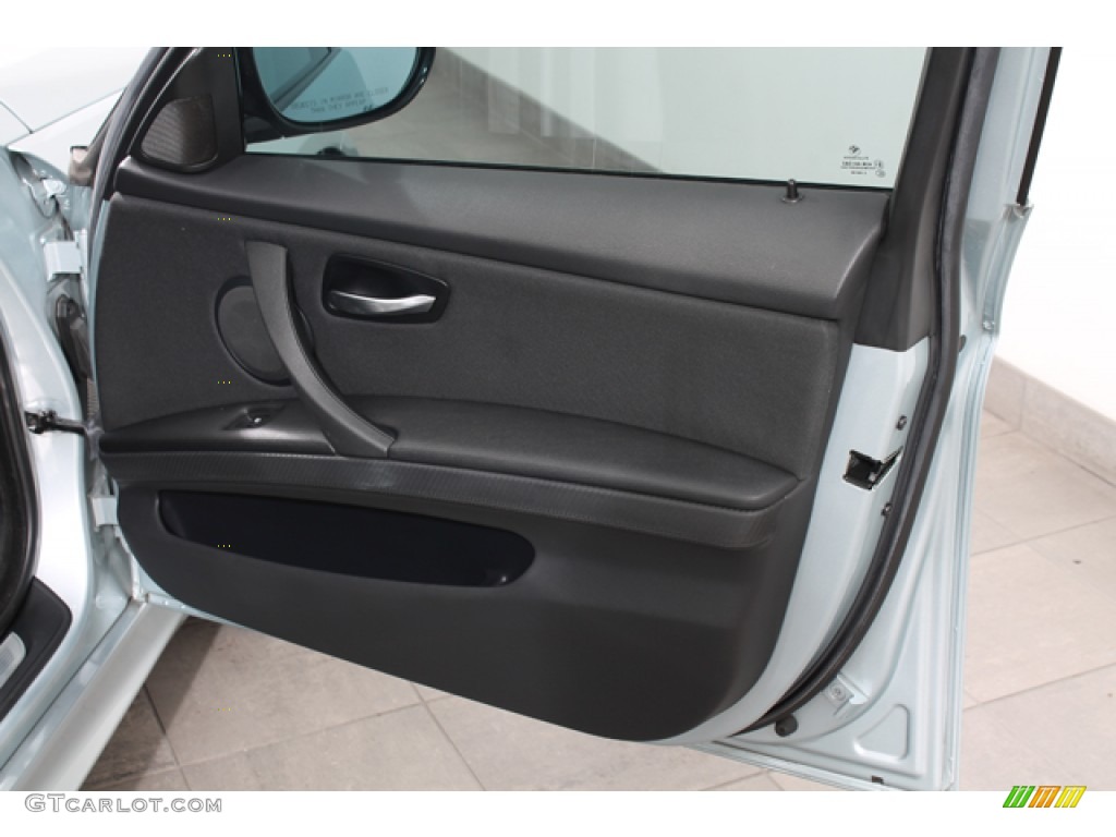 2008 BMW M3 Sedan Black Door Panel Photo #68258035