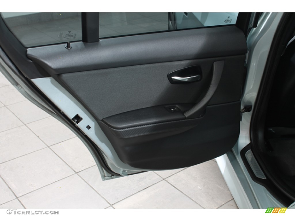 2008 BMW M3 Sedan Black Door Panel Photo #68258056