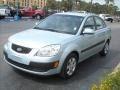 2008 Polar Blue Kia Rio LX Sedan  photo #7