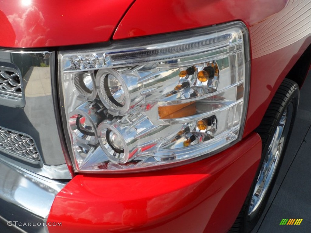 2008 Silverado 1500 LT Crew Cab - Victory Red / Light Titanium/Ebony Accents photo #8