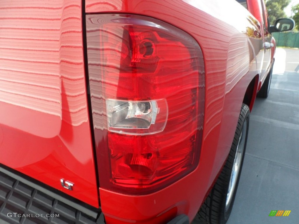 2008 Silverado 1500 LT Crew Cab - Victory Red / Light Titanium/Ebony Accents photo #15