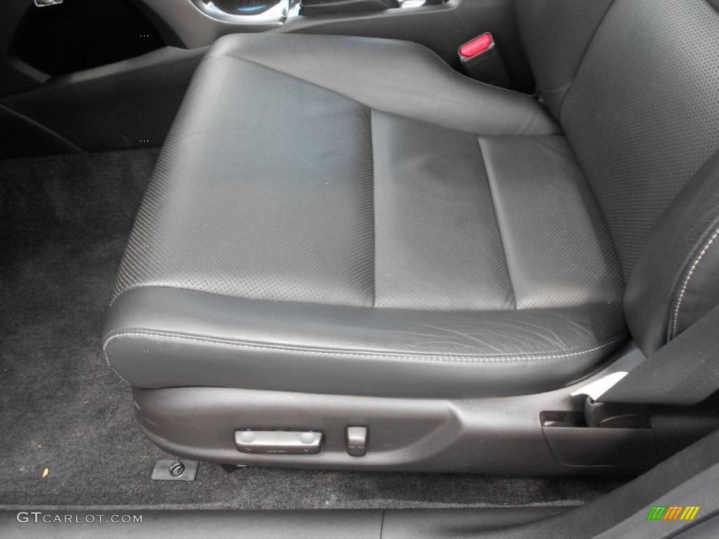 Ebony Interior 2011 Acura TSX Sedan Photo #68260114