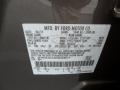 TK: Mineral Gray Metallic 2013 Ford Edge Limited Color Code