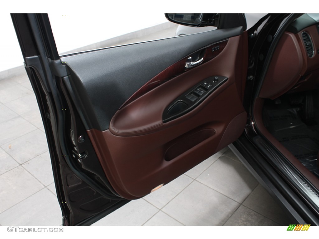 2010 Infiniti EX 35 Journey AWD Chestnut Door Panel Photo #68260789