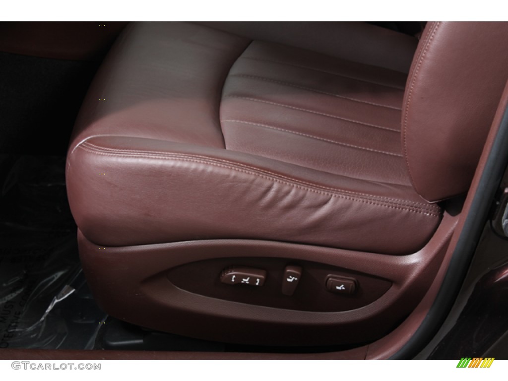 Chestnut Interior 2010 Infiniti EX 35 Journey AWD Photo #68260825