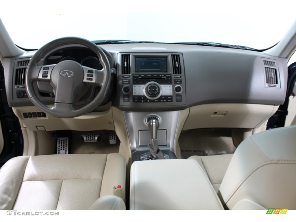 2007 FX 35 AWD - Sapphire Blue Metallic / Wheat photo #6